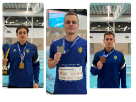 Українські плавці здобули 8 медалей на Гран-прі у Брно