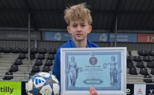 11-річний українець встановив світовий рекорд з жонглювання футбольним м’ячем