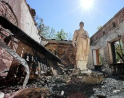 В Україні через російську агресію зруйновані та пошкоджені 1685 пам’яток культурної спадщини