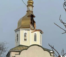 У Гнідині окупанти пошкодили будівлю церкви