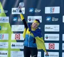 Українська біатлоністка Тетяна Тарасюк - володарка перемогла на юніорському Кубку IBU