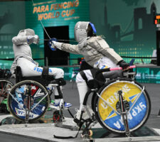 Українські парафехтувальники виграли вісім нагород Кубка світу