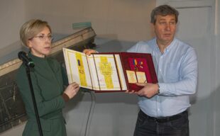 До Музею війни передали на зберігання орден Героя України полеглої Ольги Сімонової