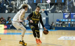 «Київ-Баскет» переміг «Харківських соколів» у першому півфінальному матчі Суперліги