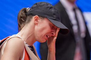 Іга Швьонтек: “Сьогодні в третьому сеті почала відчувати запаморочення, у мене було розмите бачення, ніби я втратила координацію”