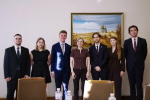 Зустрілася з делегацією Молодіжної ради при Сеймі Республіки Польща