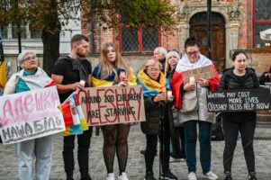 Акцію «Вогник надії для Олешок» провели в польському Гданську